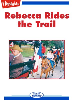 cover image of Rebecca Rides the Trail